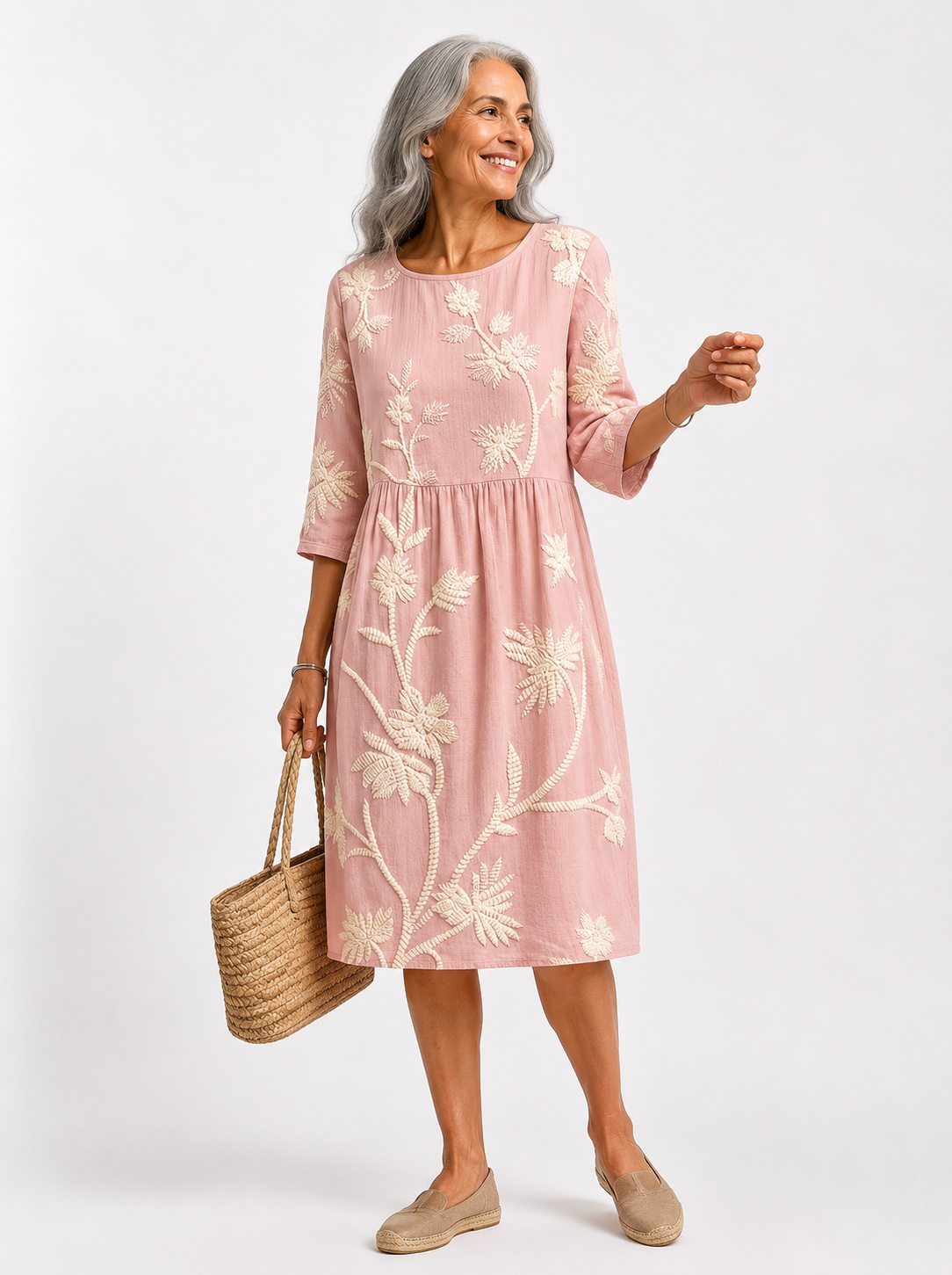 Brianna | Robe Florale Élégante