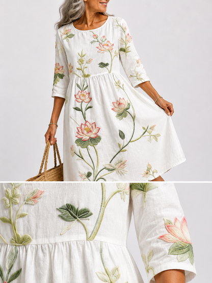 Chloé | Robe Florale Élégante
