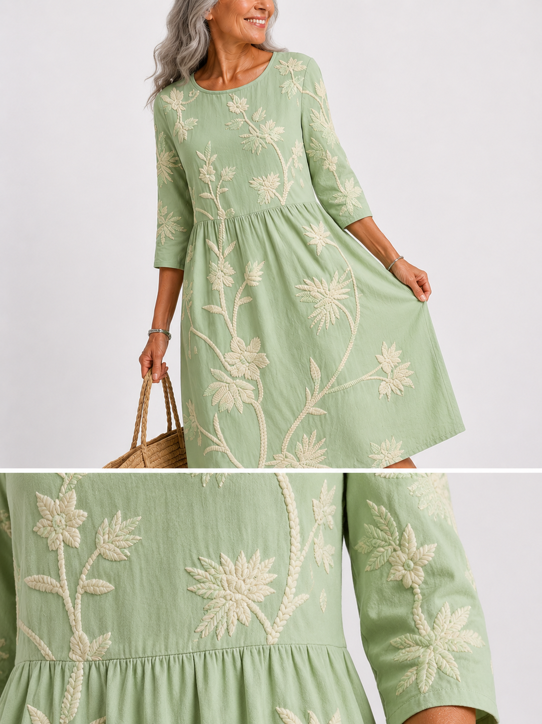 Paige | Robe Florale Élégante