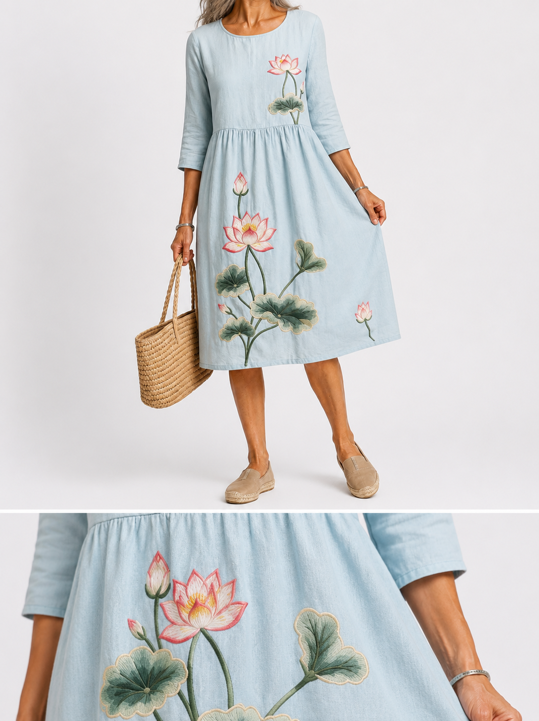 Vanessa | Robe Florale Élegante