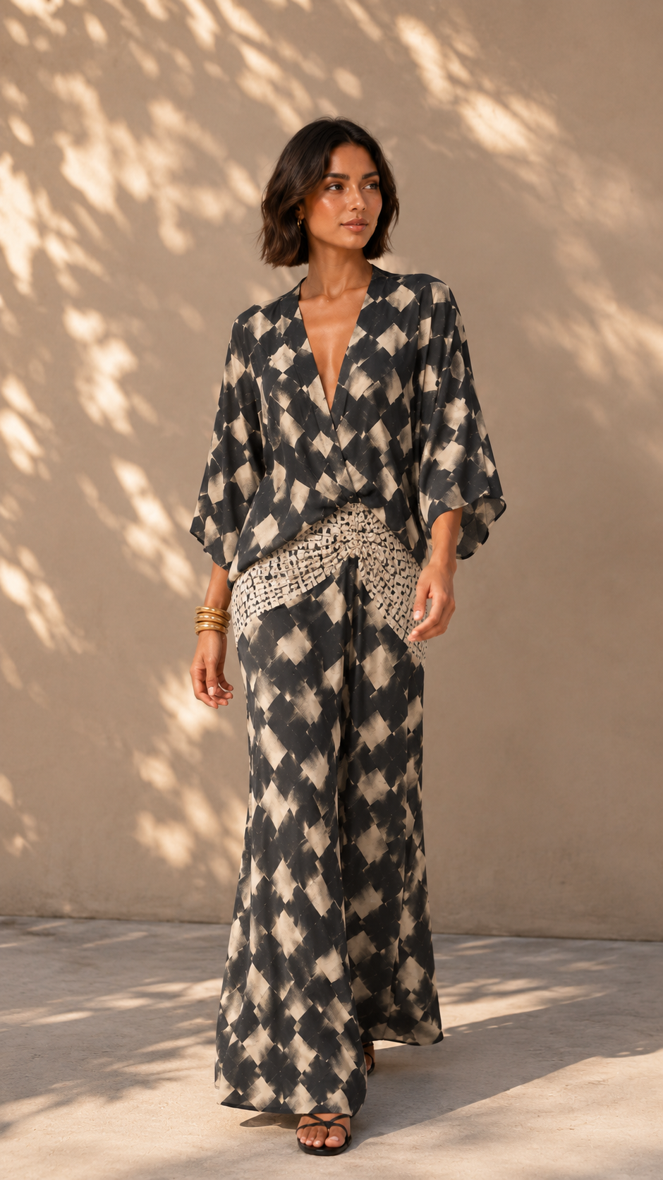Aitana | Vestido mujer halter bordado blanco