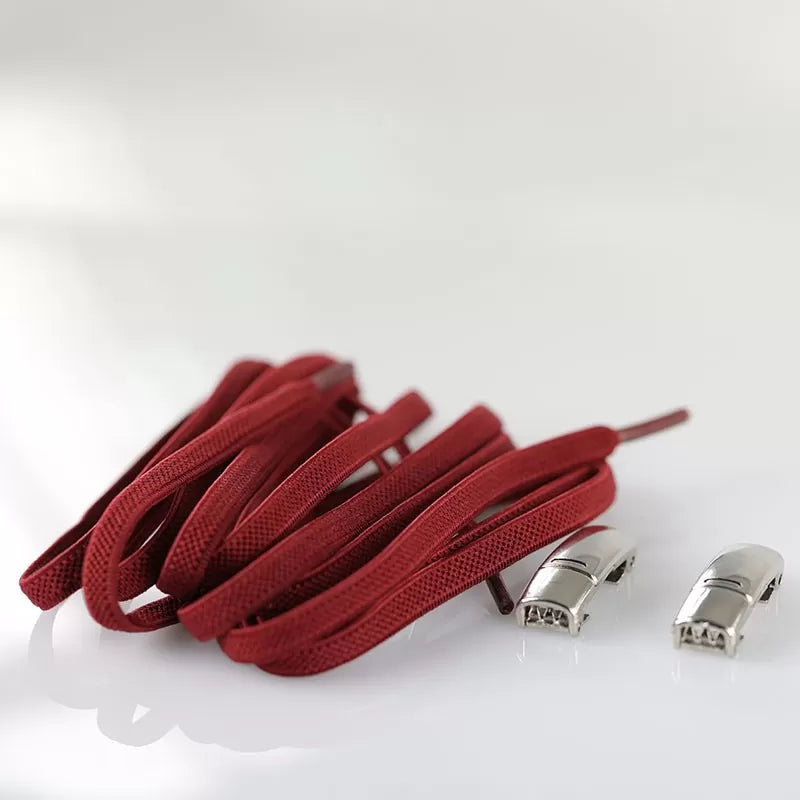 Magnetic elastic laces red