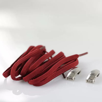 Magnetic elastic laces red